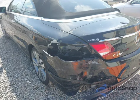 2018 Mercedes-Benz C 300 из США, поврежденный, VIN WDDWK4JBXJF626753